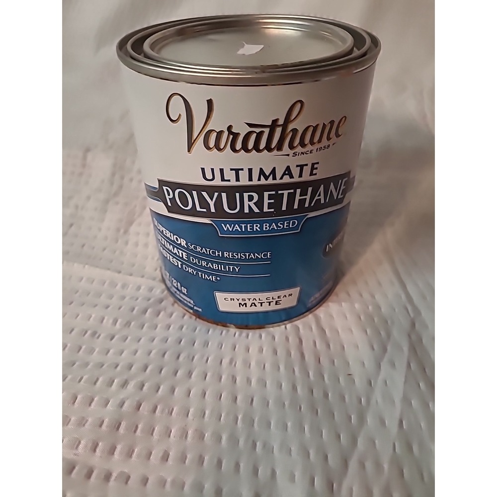 Varathane Ultimate Water Based Polyurethane Matte Varnish 32 Fl Oz
